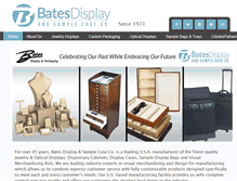 Tablet Screenshot of batesdisplay.com